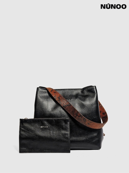 Black - Núnoo Chiara Jungle Cacao Bag
