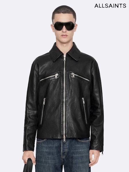 Black - Regular Allsaints Vegason Jacket