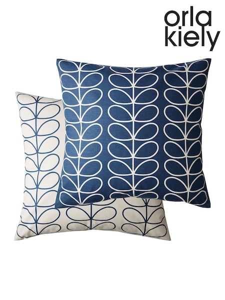 Orla Kiely Small Linear 100% Cotton Cushion (216590) | ‏245 د.إ.‏