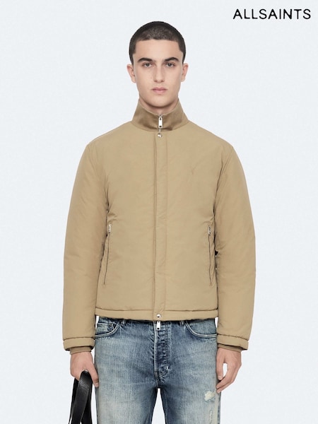 Brown - Regular Allsaints Rusland Jacket