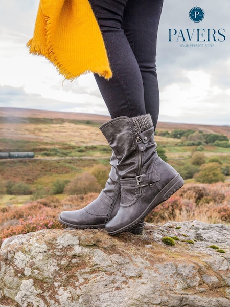 Pavers Ladies Calf Boots (217126) | €50