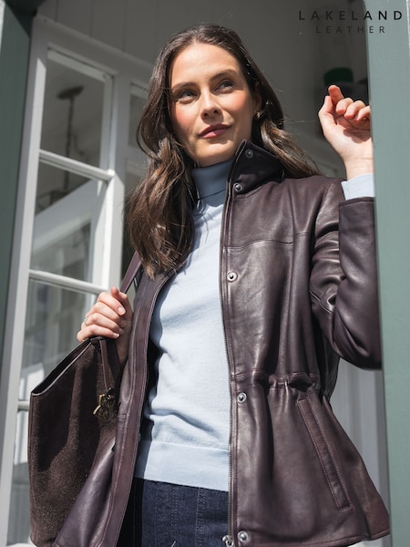 Brown - Lakeland Leather Lingfell Jacket