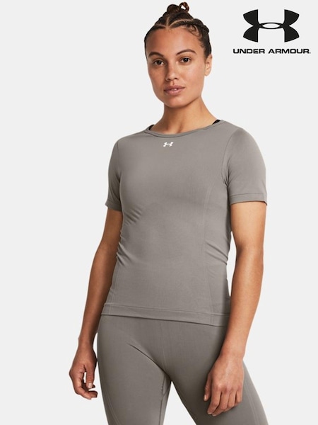 Under Armour Grey Train Seamless Short Sleeve T-Shirt (217392) | €21