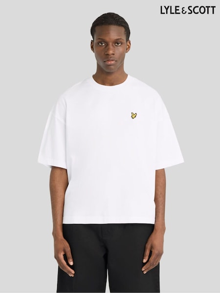 White - Regular Lyle & Scott Boxy Fit T-shirt
