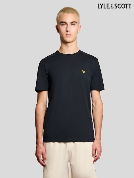 כחול  - Regular Lyle & Scott Sports Short Sleeve T-shirt