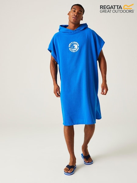 Regatta Blue Adult Towel Robe (219055) | €50