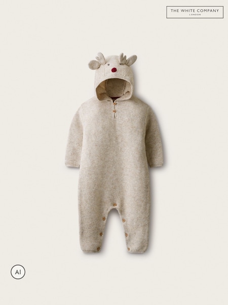 Grey - The White Company Blend Jingles Romper