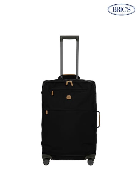 Black - Regular Bric's X-collection Trolley 4 Wheel Luggage