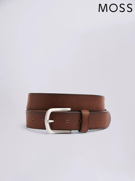 MOSS Brown Casual Leather Belt (219427) | €54