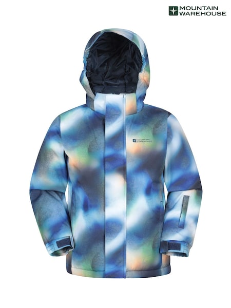 Blue - Mountain Warehouse Mogal Printed Ski Jacket