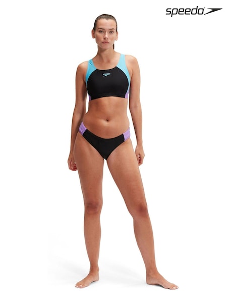 Speedo Womens Colourblock Splice Swimsuit 2 Piece (220236) | €9