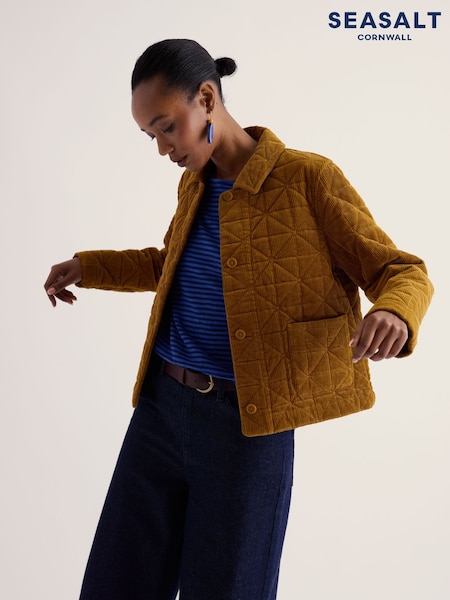 Yellow - Seasalt Cornwall Incoming Tide Jacket