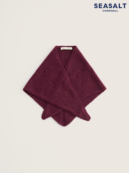 Purple - Seasalt Cornwall Wild Bilberry Scarf