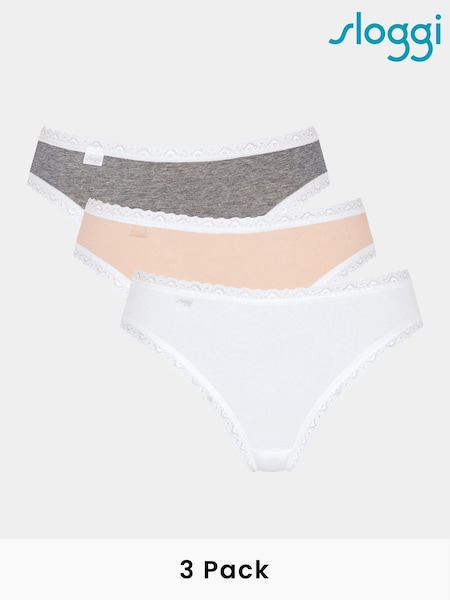 Sloggi 24/7 Weekend Tai Knickers Three Pack (221637) | €16
