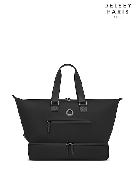 أسود - Delsey Paris Victoire Weekender Bag