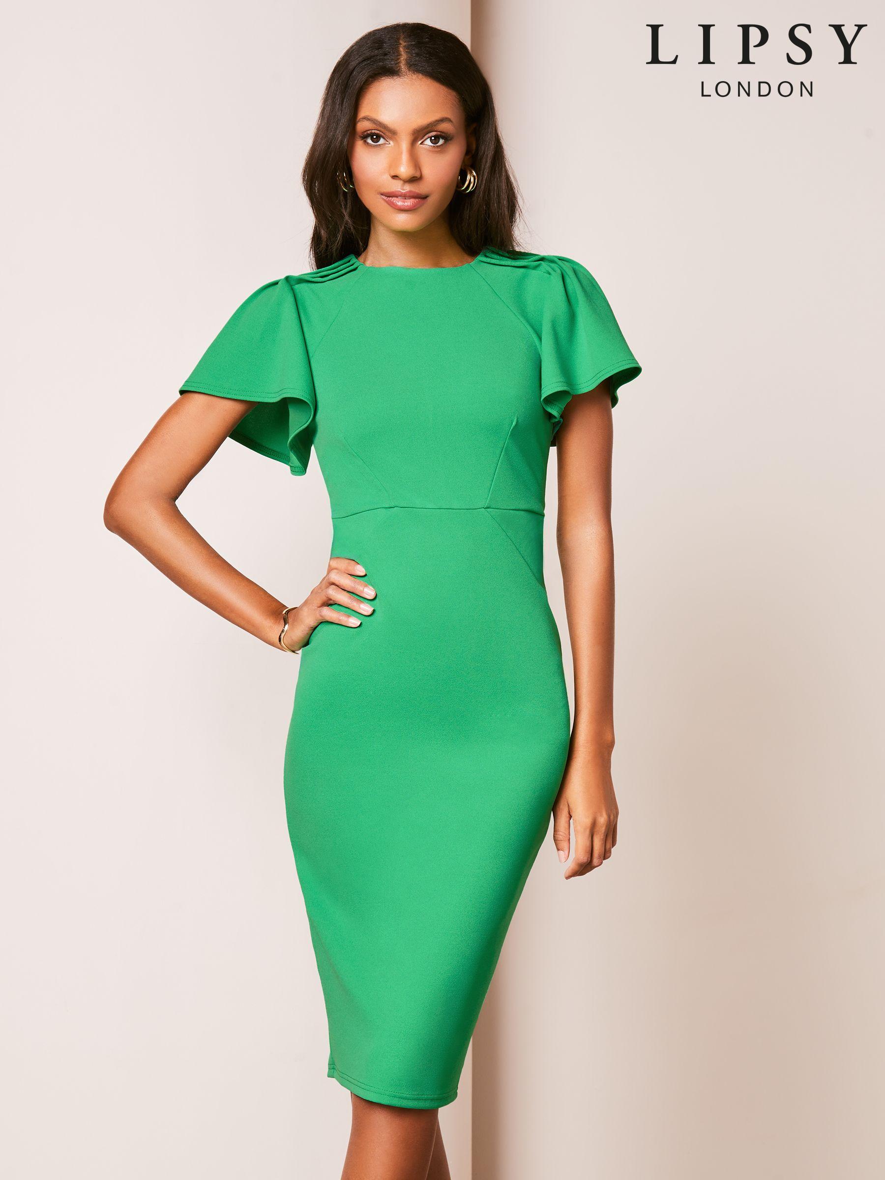 Women s Clearance Lipsy Green Knee Length Dresses Next Luxembourg