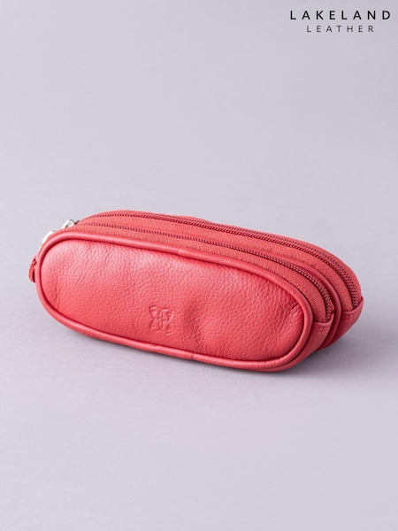 Rot - Lakeland Leather Leather Double Glasses Case (223980) | 31 €