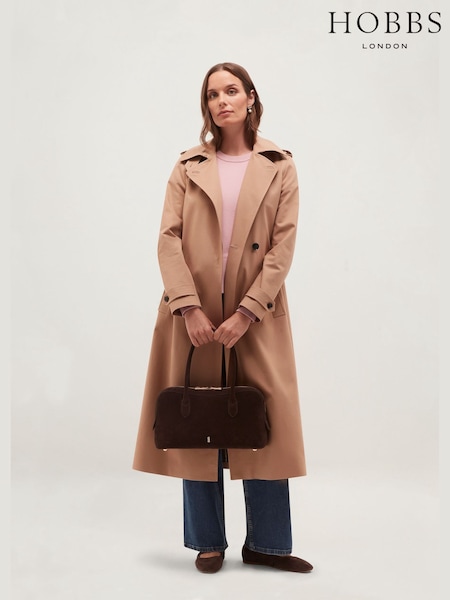 Brown - Hobbs Florence Shoulder Bag