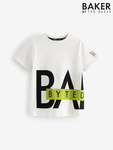 Baker by Ted Baker Graphic 100% Cotton T-Shirt (225907) | 12 € - 17 €