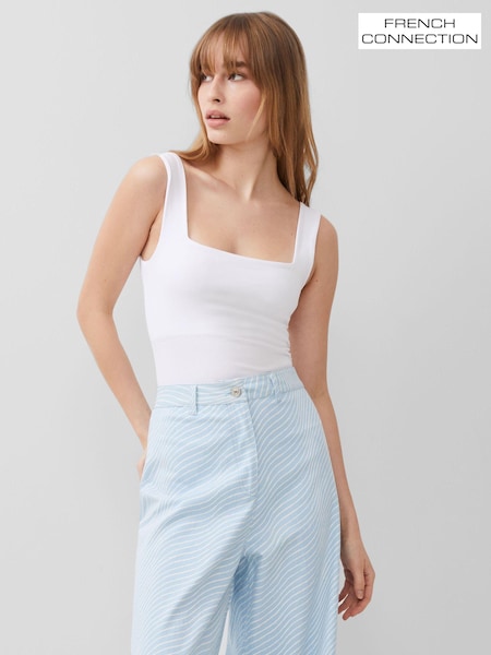 Weiß - French Connection Rallie Bodysuit (226109) | 22 €