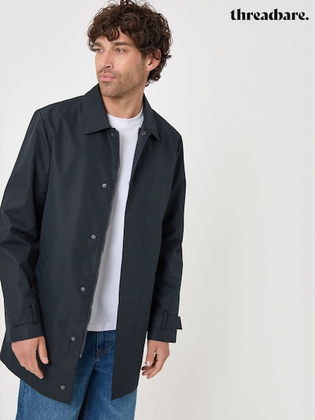 Zils - Regular Threadbare Showerproof Collared Longline Jacket