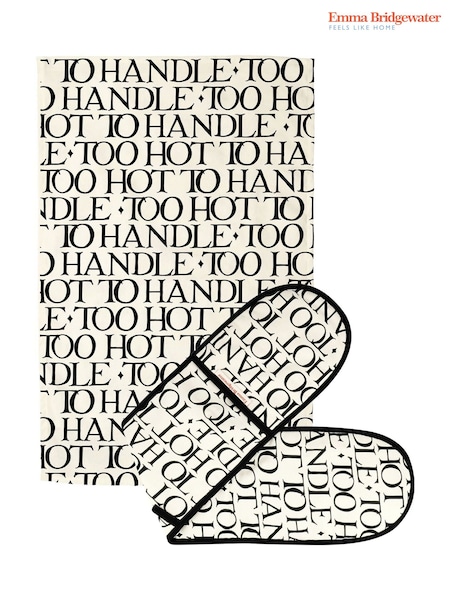Emma Bridgewater Toast Double Oven Gloves & Tea Towels Set