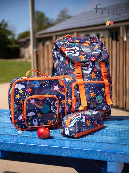 Blue - Frugi Crafty Pencil Case