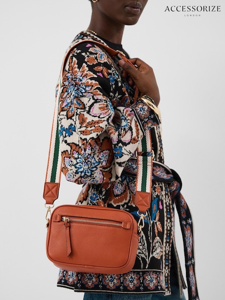 Narıncı - Accessorize Zip Front Cross-body Bag