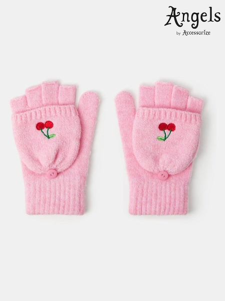 Rose - Angels By Accessorize Cherry Fingerless Gloves