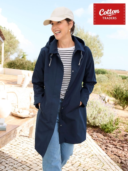 Blue - Cotton Traders Weatherproof Jacket