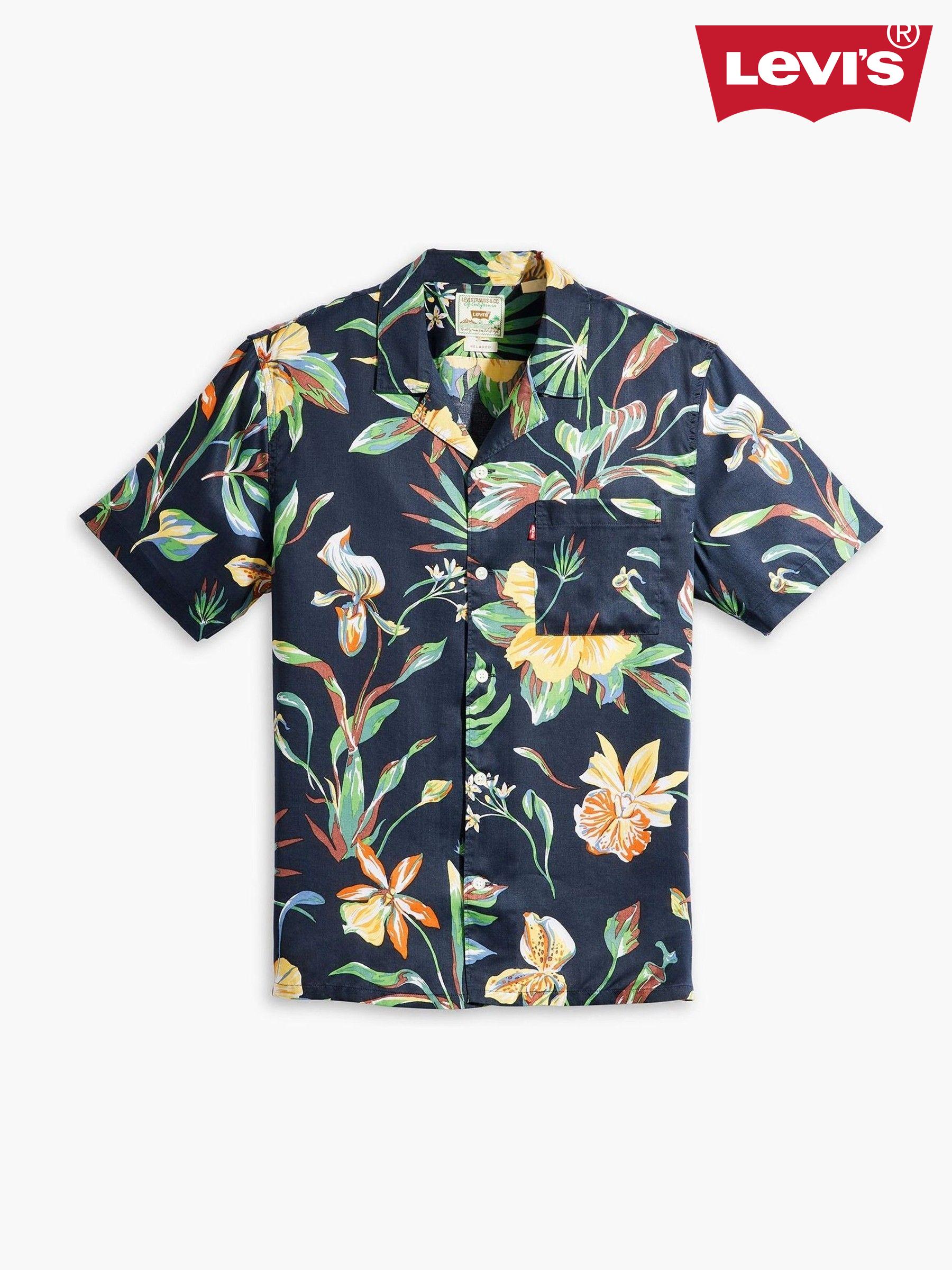 Levi s Blue Floral Shirts Next Luxembourg