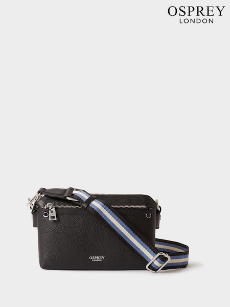 Қара - Osprey London Stella былғары айқас денелі сөмке