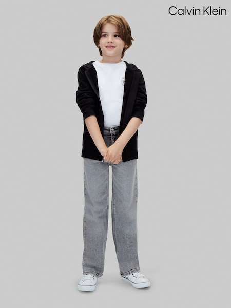 Stone Grey - Calvin Klein Skater Jeans