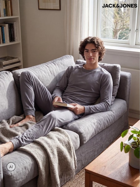 회색 - Regular Jack & Jones Loungewear Set