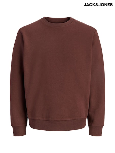 Қоңыр - Regular Jack & Jones Crew Neck Sweatshirt