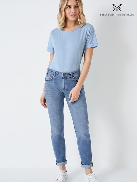 Crew Clothing Blue Straight Jeans (229734) | €28