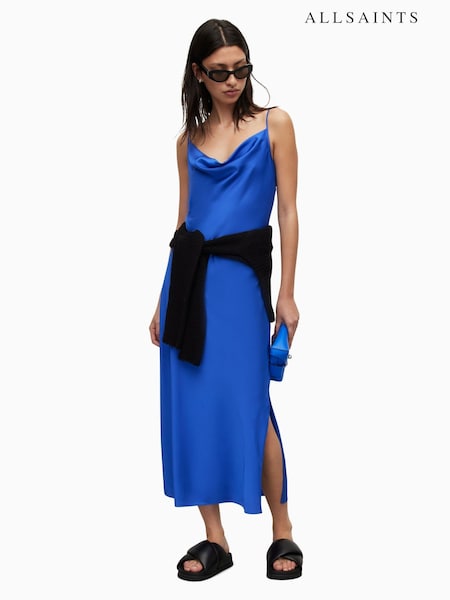 AllSaints Blue Hadley Dress (229989) | €72
