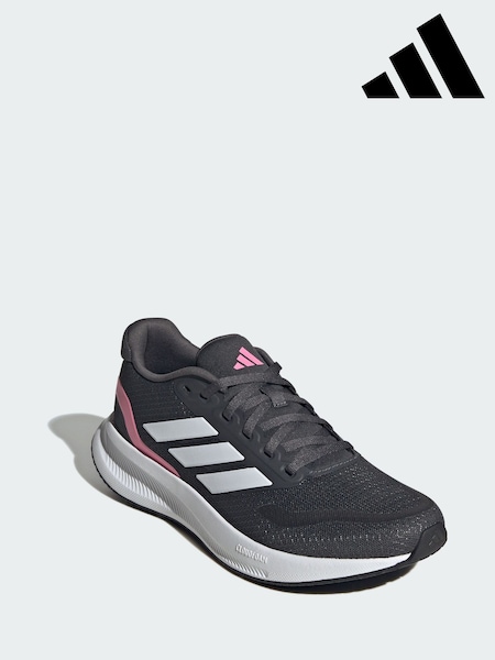Grey - Adidas Runfalcon 5 Running Shoes