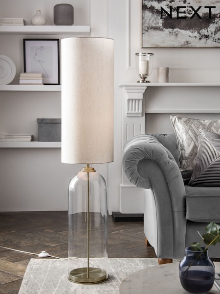 Brushed Chrome Gloucester Floor Lamp (231148) | €172