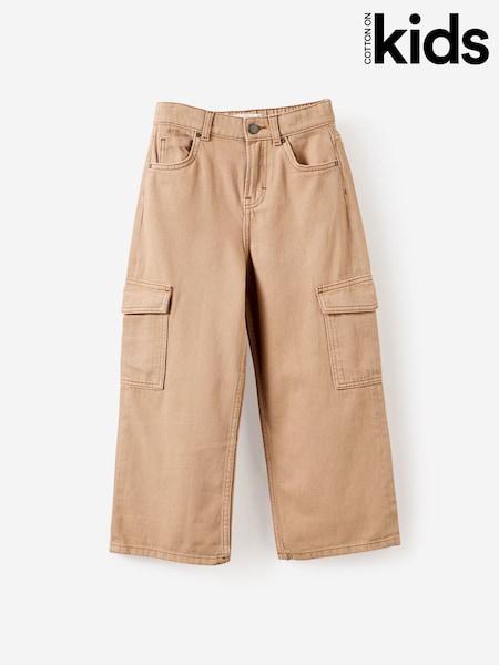 Brown - Cotton On Super Baggy Jeans