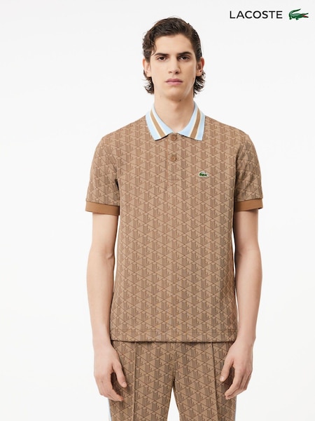 Lacoste Monogram Polo Shirt (231510) | €77