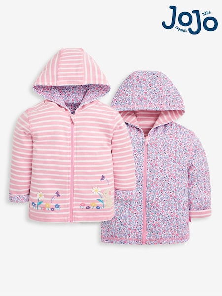 JoJo Maman Bébé Appliqué Reversible Jersey Hoodie (232307) | 43 €