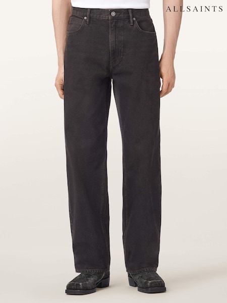 Brown - Regular Allsaints Mullen Jeans