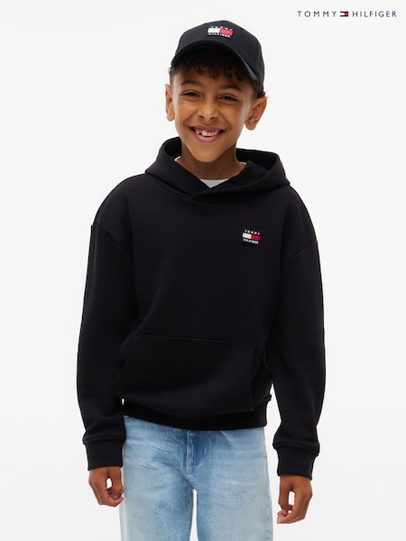 Black - Tommy Hilfiger Flag Heritage Hoodie