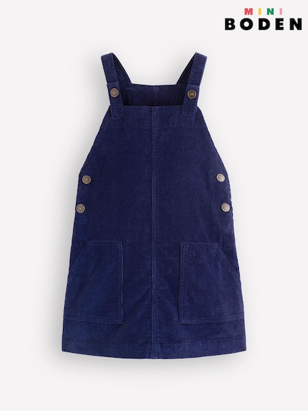 Blå - Boden Adeline A-line Dungaree Dress