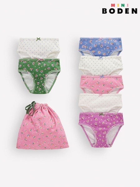 Pink - Boden Knickers 7 Pack