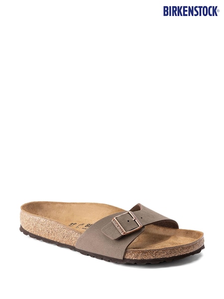 Birkenstock Mocha Madrid Nubuck Sandals (235673) | €113