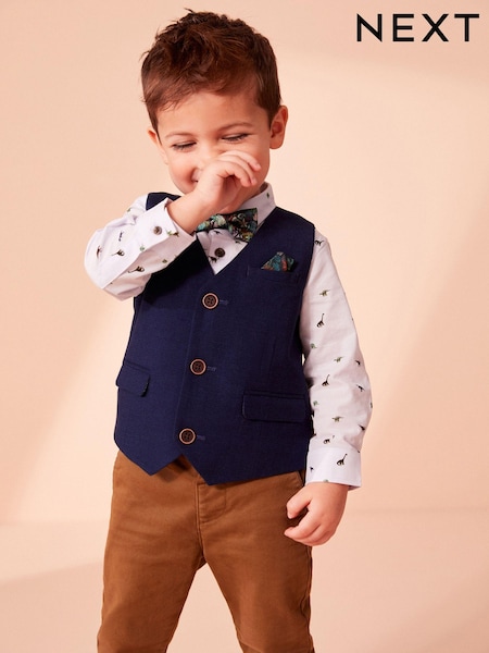 Ginger Tan Stretch Chinos Trousers (3mths-7yrs) (236434) | 432 UAH - 515 UAH