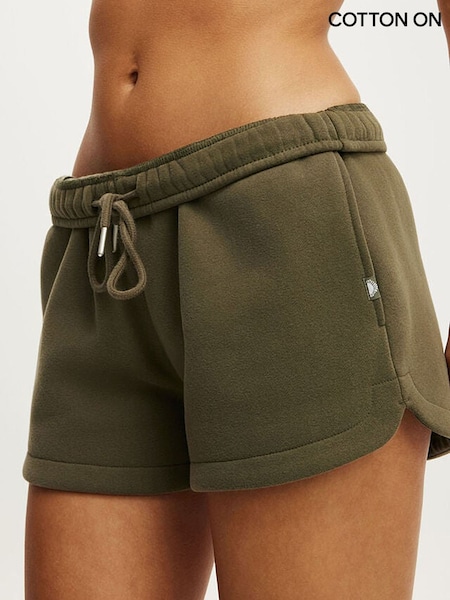 Green - Cotton On Plush Classic Mini Shorts