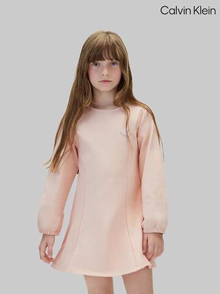 Rose - Calvin Klein Punto Milano Dress